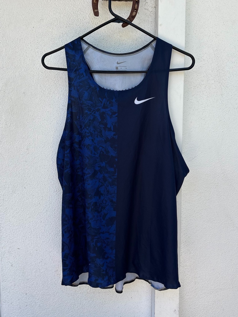 Men's Nike Pro Elite Digital Running Singlet (Large)